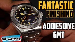 INCREDIBLE value from AddiesDive GMT watch  Full Review  The Watcher