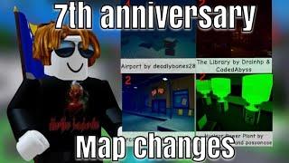 Playing Flee the Facility 7th anniversary map changes