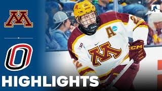 Minnesota vs Omaha  NCAA College Hockey  Highlights - March 28 2024