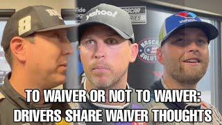 Hear From Denny Hamlin Kyle Busch William Byron And Other Drivers Comment On Kyle Larson Waiver