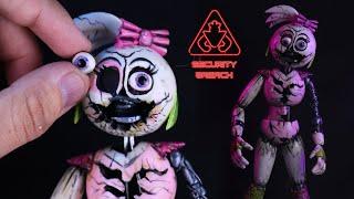 How to DESTROYED CHICA  FNAF SECURITY BREACH colab@RYNOARTSPOLIMER CLAY