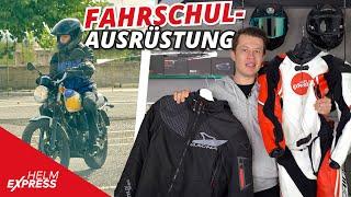 So rüstest du dich für den MOTORRADFÜHRERSCHEIN ️ Anfänger 1*1 für Motorradhelme & -bekleidung