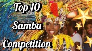 Brazil Rio CARNIVAL DANCE TOP 10 SAMBA Dancers