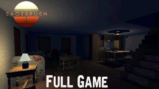 Sagebrush Full Game & Ending Playthrough Gameplay No commentary