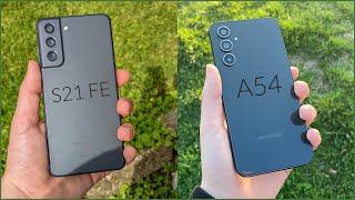 Samsung Galaxy A54 5G VS Galaxy S21 FE 5G Best Midrange Phone Battle