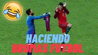 futbolistas haciendo bromas comedy football bromas en el futbol