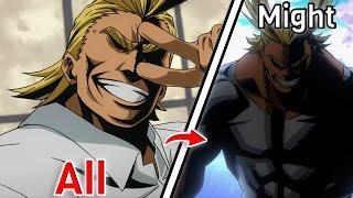 All might is peak masculinity