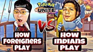 FOREIGNERS vs INDIANS In Pokemon Unite  Feat.@AssDaveMOBA@OPAllMight @youtubestrix8981 @Lutano