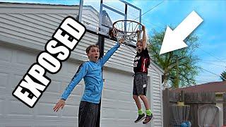 7 Year Old EXPOSES Older Brother in 1v1 Basketball  Colin Amazing
