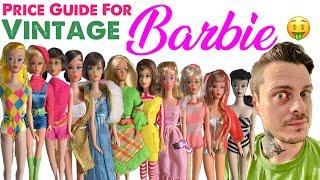 A Complete Pricing Guide for Vintage Barbie