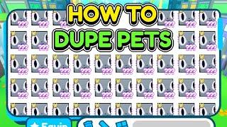 *TUTORIAL*HOW TO DUPE PETS IN Pet Simulator X