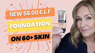  New 8 Dollar  e.l.f. Soft Satin Foundation for Mature Skin Review