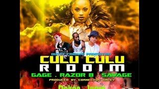 CULU CULU RIDDIM MIX FT. DEVIN DI DAKTA GAGE RAZOR B & MORE DJ SUPARIFIC