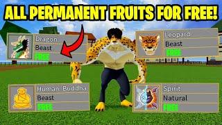 HOW TO GET ALL PERMANENT FRUITS IN BLOX FRUITS FOR FREE