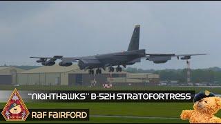 MAKING NIGHTMARES B-52 STRATOFORTRESS HEAVY BOMBER LANDS 69TH BOMB SQUADRON MINOT AFB • RAF FAIRFORD
