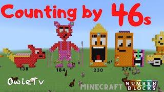 Counting by 46s Numberblocks Minecraft  Skip Counting by 46s Song  Learn to Count