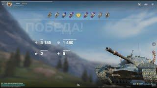 WoT Blitz Master 50TP prototyp 3185 damage