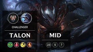 Talon Mid vs Vladimir - BR Challenger Patch 8.24