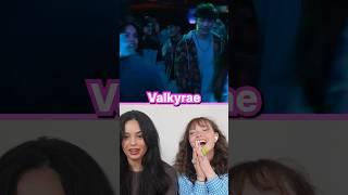 Me & @Valkyrae ‼️ she did SUCH a great job in #TheFamilyPlan  #reaction #reactionvideo #cute