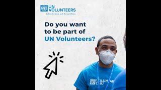 Register on our Unified Volunteering Platform UVP