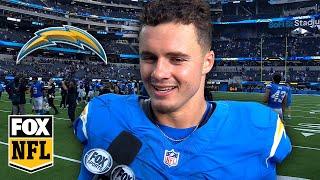 Ladd McConkey on Chargers dominant 26-8 win over Saints – Everybody contributed