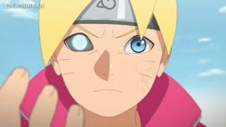 Boruto Uzumaki Activates Jougan  Boruto Shinki vs Urashiki English Sub