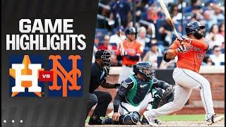 Astros vs. Mets Game Highlights 62924  MLB Highlights