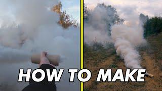 How To Make A Smoke Bomb  The Best Homemade Smoke Device  Easy