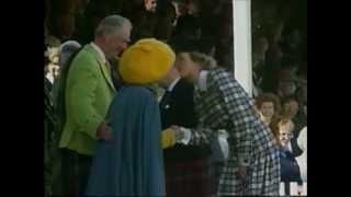 Princess Diana at Braemar Highland Games - 1989