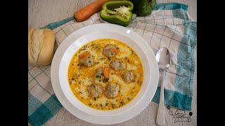 Meatball soup with sour cream # 74