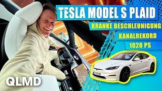 Tesla Model S Plaid  1020 PS  Kanal-REKORD 0-100 kmh  Matthias Malmedie