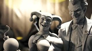 Joker & Harley Quinn Prestige Series 13 Scale Statue by Legendary Beast Studios @ ToyCon 2024