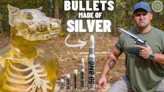 WEREWOLF DEFENSE Pure Silver 50 BMG 500 S&W 12 Gauge & More