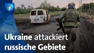 Krieg gegen die Ukraine Kiew setzt Angriffe auf Russland fort