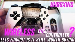 Unboxing all New PS5 Dualsense Wireless Edge Controller & Initial setup explained 