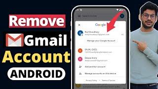 How to remove gmail account from android phone 2022 REMOVE GOOGLE ACCOUNT