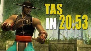 TAS Mortal Kombat Shaolin Monks KUNG LAO  IN 2053 PS2