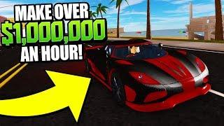 The BEST Way to Make Money in Vehicle Simulator $1m per HOUR Roblox