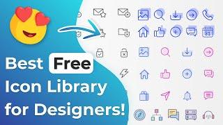 Best Free Icon Set Packs for Designers  Icon Libraries for Web UI Design