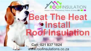 Roof Insulation Improves Indoor Temperature 4 - 8 degrees. Aerolite Insulation