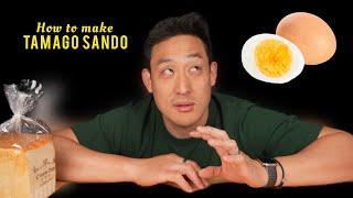 How to make the super popular Japanese Egg Sandwich- Tamago Sando