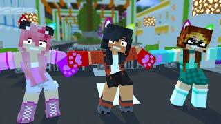 captured love meme first meet prison aphmau michi and ldshadowlady - minecraft animation #shorts