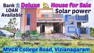 -872  Deluxe house for sale with solar pow  independent   sale in Vizianagaram 73969 27929 