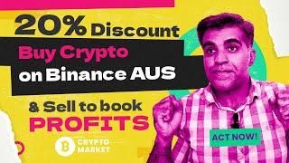 Crypto Market Latest News Updates Analysis Buy BTC ETH on 20% Discount on Binance AUS