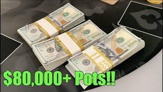 The BIGGEST and Most RIDICULOUS Game Ive Ever Played Multiple $80000+ Pots Poker Vlog Ep 247