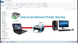 How to Share Printer on Network Share Printer in-between Computers Easy