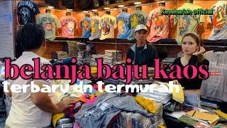 Belanja baju kaos cowo terbaru dan termurah d jakarta pasar metro tanah Abang