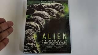 ALIEN 6 FILM MOVIE COLLECTION 20TH CENTURY FOX BLU RAY SET UNBOXING REVIEW