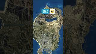 GTA 5 VS GTA 6 #gta5 #vs #gta6 #shorts #map #gta5vsgta6map