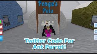 Roblox Snow Shoveling Simulator Code To Ant Parrot Twitter Code For The Parrot Snow Shovel